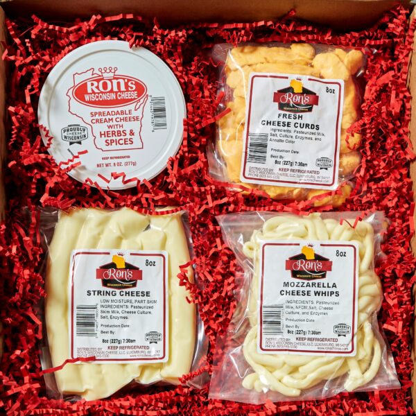 Snack Pack Sized Cheese Gift Box