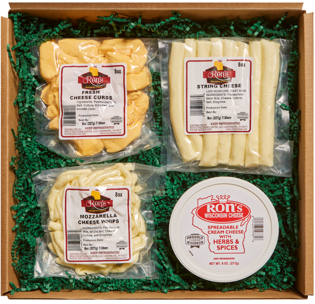 Snack Pack Cheese Gift Box: A Delightful Assortment of Cheeses - Ron's ...