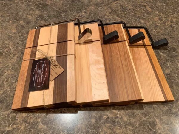 Wooden Cheese Slicer with Wire