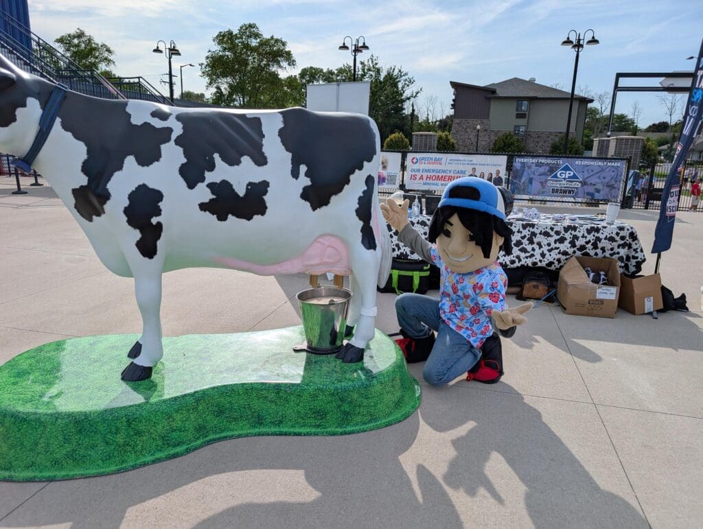 rhodie with cow 