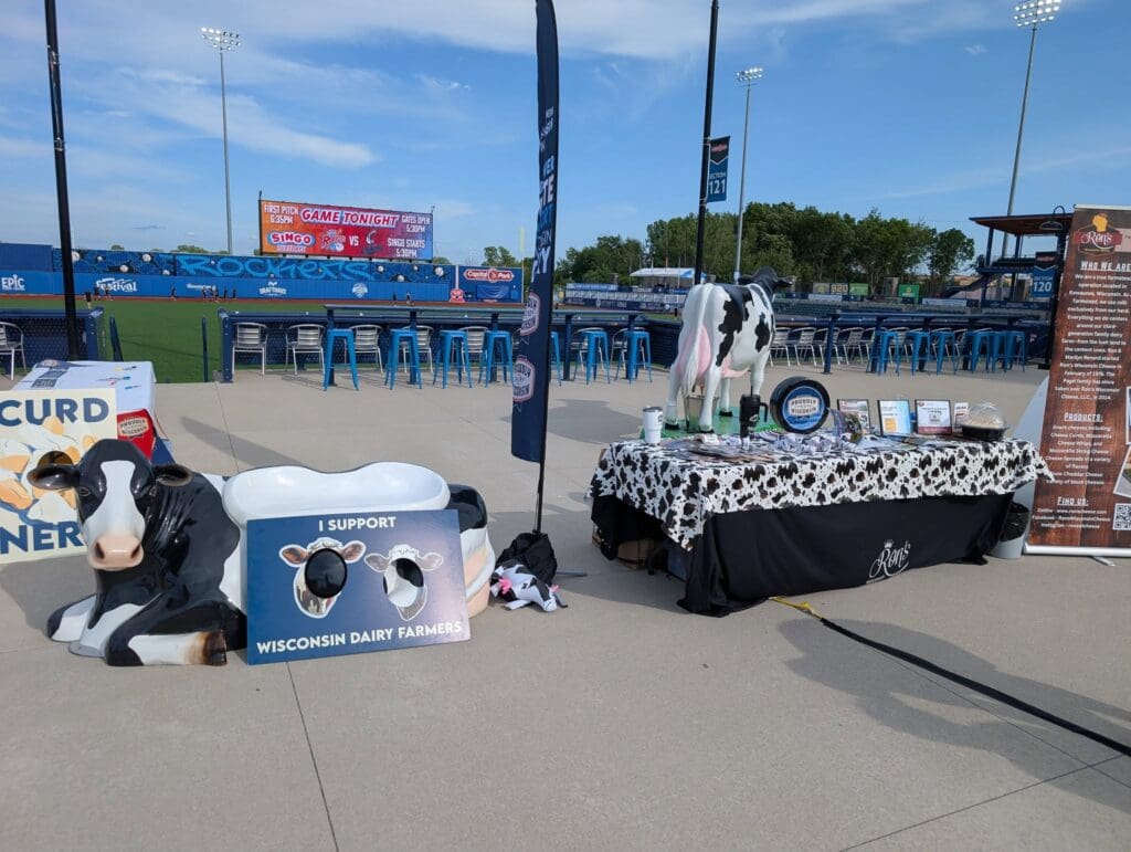 june dairy month baseball night 